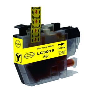 1 Ink Yellow Ink LC3019XXL Super high Yield Ink Cartridge for Brother LC3019,LC3017