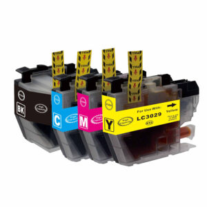 1 Set Compatible LC3029 Ink Cartridge Extra High Yield for Brother LC-3029 XXL,