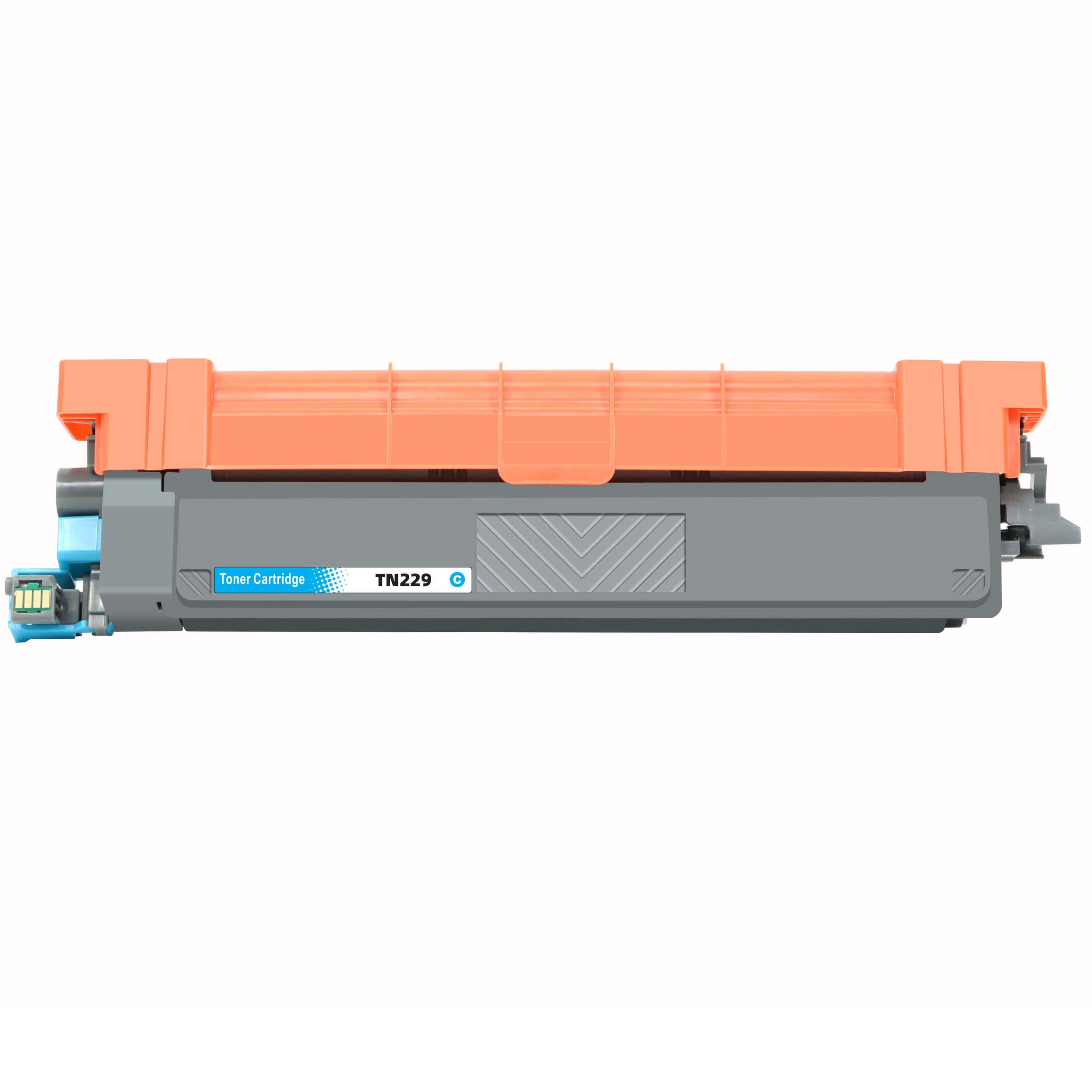 1 Pack Cyan Color TN229XL Compatible Toner Cartridge High Yield - With Chip for Brother TN229, TN-229