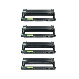 4 PK Compatible DR221 Drum Unit (BK/C/M/Y) for Brother TN-225,TN-221,TN221,TN225
