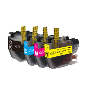 4 Ink (K, C, M, Y) LC3019XXL Super high Yield Ink Cartridge for Brother LC3019,LC3017