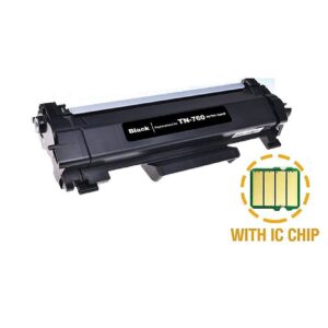 TN760 Compatible Black Toner Cartridge High Yield
