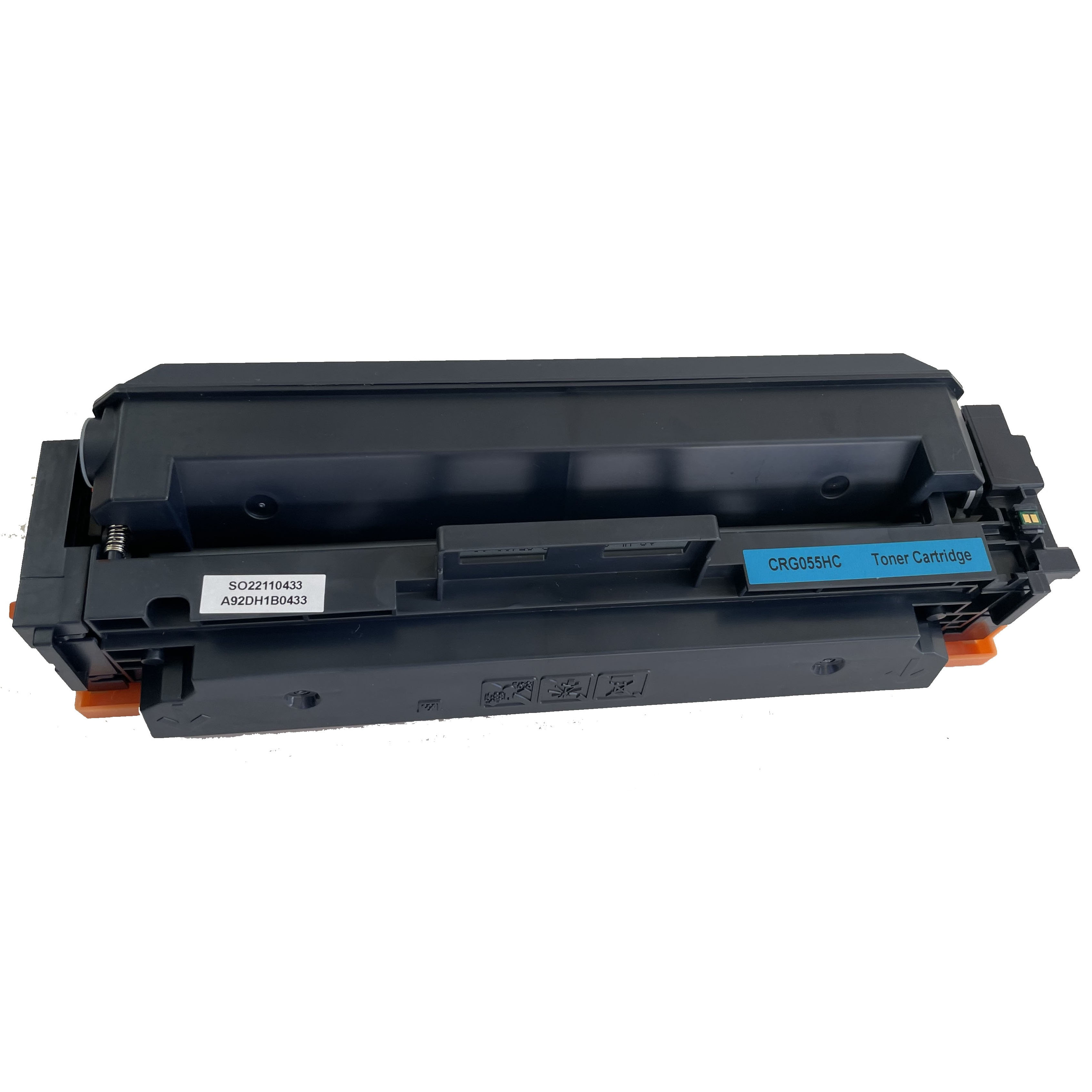 (With Chip) 1 Pack Cyan Color CRG055 Compatible Toner Cartridge High Yield for Canon 055H,Canon 055