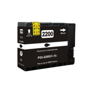 1 Pack Black Color PGI2200 Pigment Ink Cartridge compatible for Canon PGI-2200XL,PGI-2200