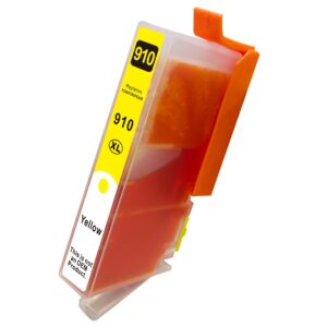 1 Ink Yellow Color 910 Compatible High Yield for HP 910XL Ink Cartridge