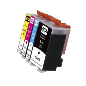4 Ink (K, C, M, Y) 934XL 935XL Ink Cartridge Compatible for HP934XL 935XL Ink Cartridge