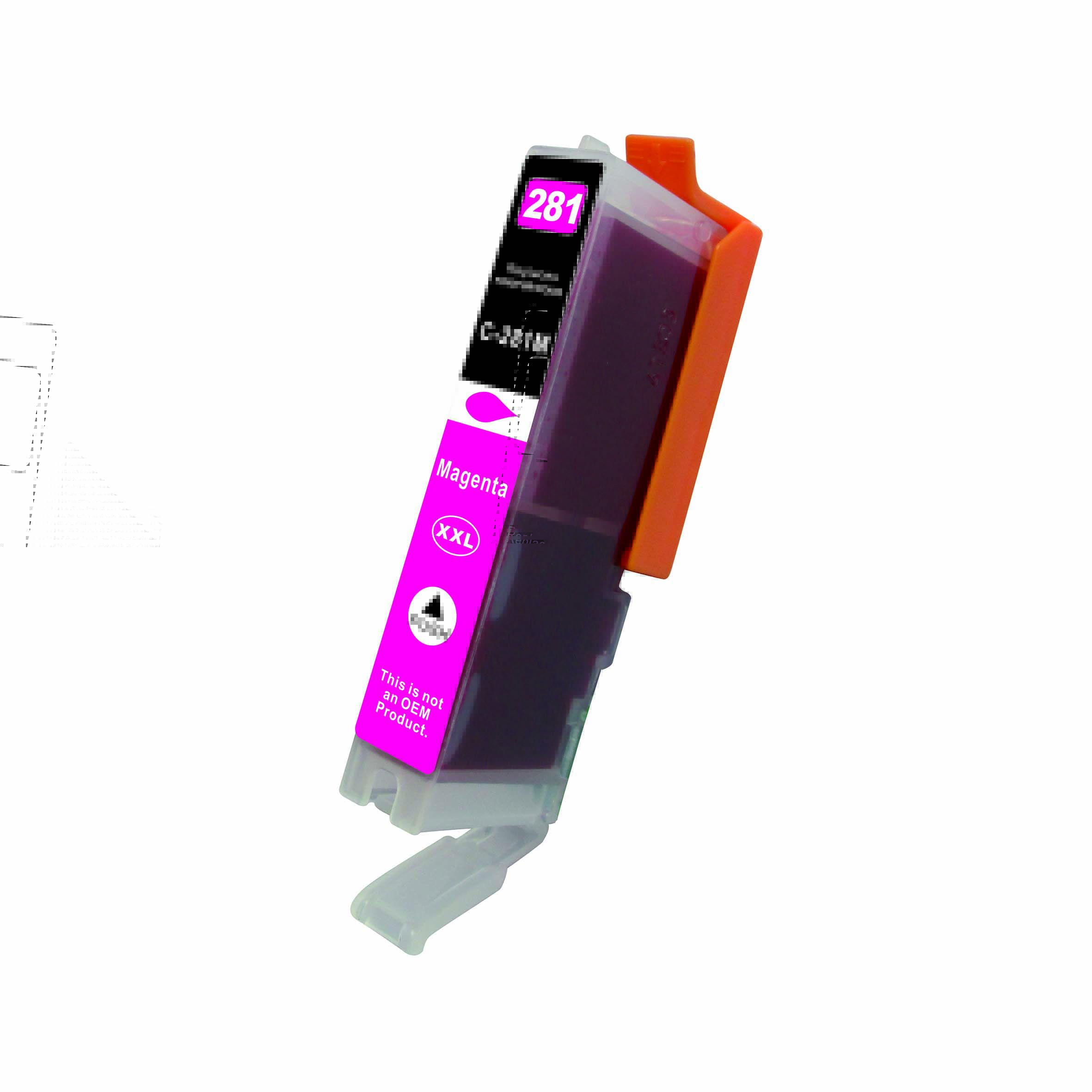 1 Ink Magenta Color Cli-281XXL Compatible Ink Cartridge Extra High Yield for Canon PGI-280XXL CLI-281XXL, PGI280, CLI281 (PB/BK/C/M/Y, PBlue)