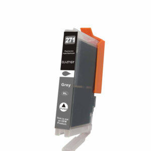 1 Pack Grey Color Cli271XL Ink Cartridge Compatible For Canon Printer PGI-270,Cli-271, PGI270XL CLI271XL, (K,PBK,C,M,Y,GY)