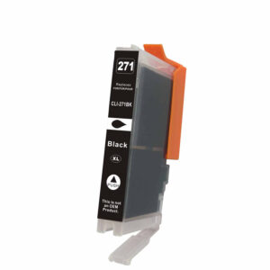 1 Pack Photo Black Color Cli271XL Ink Cartridge Compatible For Canon Printer PGI-270,Cli-271, PGI270XL CLI271XL, (K,PBK,C,M,Y,GY)