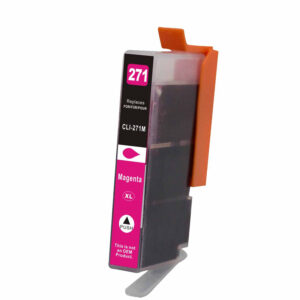 1 Pack Magenta Color Cli271XL Ink Cartridge Compatible For Canon Printer PGI-270,Cli-271, PGI270XL CLI271XL, (K,PBK,C,M,Y,GY)