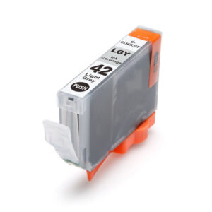 1 LGY (Light Grey) Color CRG CLI42 Ink Cartridge Compatible for Canon CLI-42,Canon CLI 42 (BK,C,M,Y,PC,PM,LGY, GY)