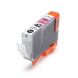 1 PM (Photo Magenta) Color CRG CLI42 Ink Cartridge Compatible for Canon CLI-42,Canon CLI 42 (BK,C,M,Y,PC,PM,LGY, GY)