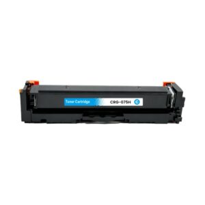 Cyan Color Compatible Toner Cartridge for Canon 075H, Canon 075 High Yield