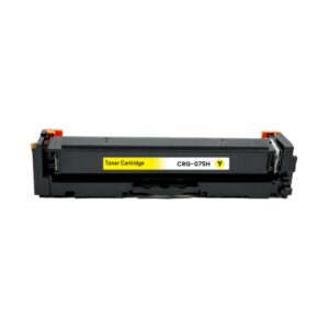 Yellow Color Compatible Toner Cartridge for Canon 075H, Canon 075 High Yield